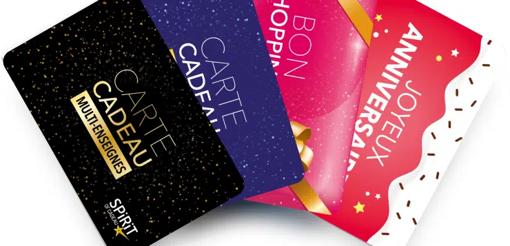 cartes cadeau spirit